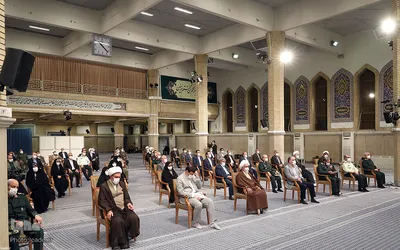 دیدار دست‌اندرکاران کنگره شهدای استان زنجان با رهبر معظم انقلاب