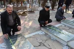 گرامیداشت روز پدر در جوار مزار شهدای ارومیه‎
