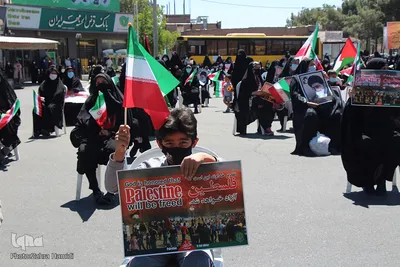 اجتماع بیرجندی‌ها در حمایت از مردم فلسطین