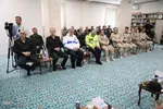 دیدار فرماندهان نظامی و انتظامی با نماینده ولی فقیه در آذربایجان غربی‎
