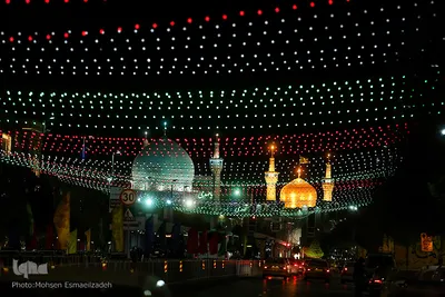 جشن شب نیمه شعبان در مشهد
