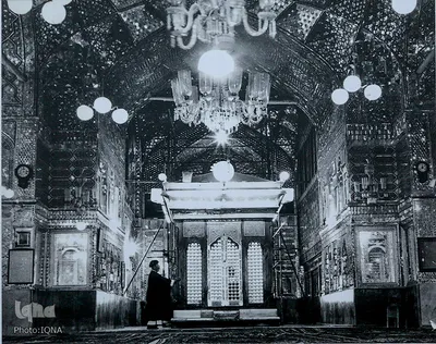 تصاویر قدیمی حرم مطهر شاهچراغ (ع)