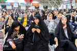 مراسم تحویل سال نو درگلستان شهدای اصفهان