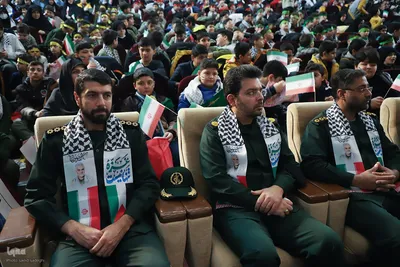 اجتماع دانش آموزی فرزندان حاج قاسم در تبریز‎
