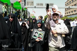 تشییع پیکر مطهر ۱۵۰ شهید دفاع مقدس