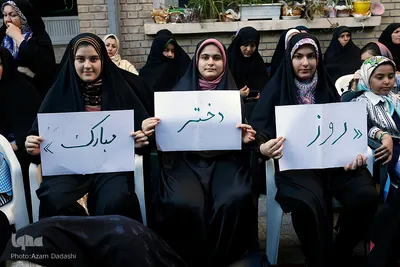 دختران بانشاط موسسه قرآنی بقیه الله قزوین