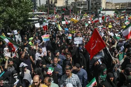 راهپیمایی «جمعه خشم و نصر» در تهران