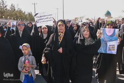 راهپیمایی مردم بیرجند در محکومیت جنایت تروریستی شیراز