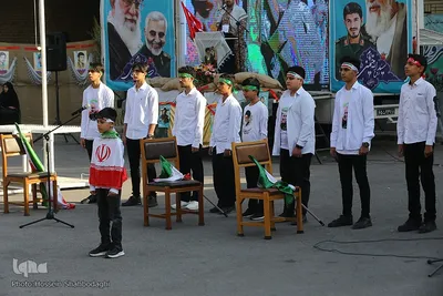 صبحگاه اقتدار معلمان و دانش‌آموزان بسیجی استان قم