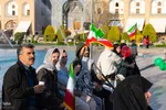 موکب دانشگاهیان اصفهان در میدان امام خمینی(ره)