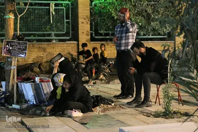 مراسم احیای شب نوزدهم ماه مبارک رمضان در گلزار شهدای قم