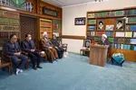 دیدار رئیس دانشگاه شهید مدنی با امام جمعه تبریز