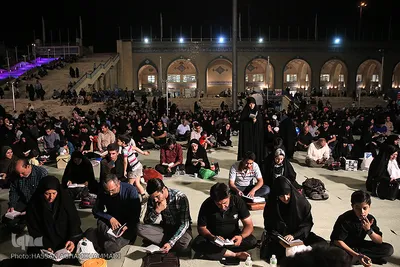 احیاء شب نوزدهم ماه مبارک رمضان در مصلی