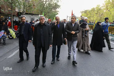 راهپیمایی مردم تهران در حمایت از اقتدار و امنیت کشور