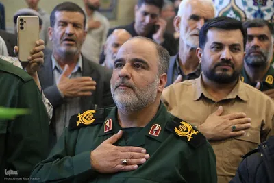 مراسم گرامیداشت چهلمین روز شهادت مدافعان امنیت مرودشت