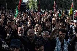 راهپیمایی اربعین حسینی در قزوین