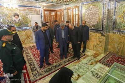 حضور وزیر کشور در حرم حضرت شاهچراغ (ع) ‎