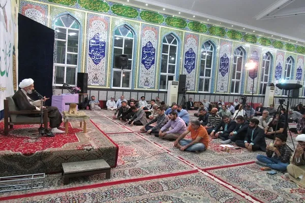 محفل انس قرآن در حسینه قتلگاه بهشهر