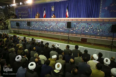 حضور و سخنرانی رهبر انقلاب در دانشگاه فرهنگیان