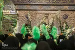 گلباران حرم های مطهر حضرت شاهچراغ (ع) و حضرت «ام احمد (س)»