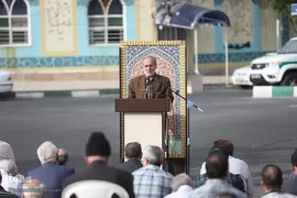 اقامه نماز عید فطر در محله بهرود