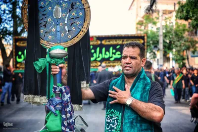 عزاداری یوم الزینب (س) در زنجان