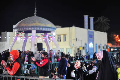 جشن نیمه شعبان در حرم علی بن مهزیار