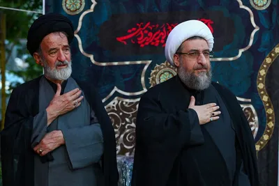 مراسم عزاداری حسینی در مصلای تبریز