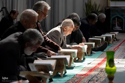 جزء خوانی قرآن در مصلی کرج‎