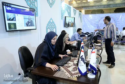 غرفه ایکنا در دومین روز بیست و هفتمین نمایشگاه بین المللی قرآن کریم