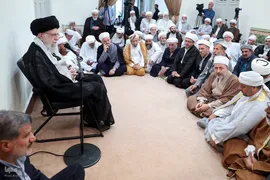 دیدار جمعی از علما، امامان جمعه و مدیران مدارس علمیه اهل سنت سراسر کشور