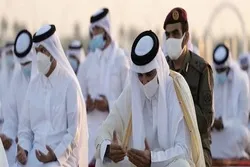 Prière pour la pluie en présence de l'émir du Qatar à Doha