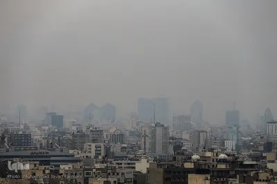 آلودگی شهر تهران، دوشنبه ۱۱ آذر