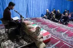 مراسم یادواره شهدا در دانشکده قرآنی شیراز