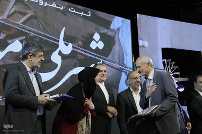 مراسم رونمایی و تحویل لوح ثبت ملی موتابی بفروئیه میبد استان یزد