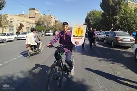 راهپیمایی ۱۳ آبان در یزد