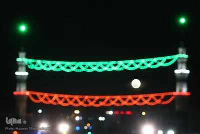 مسجد مقدس جمکران در شب نیمه شعبان