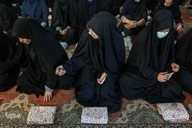 برگزاری نماز جماعت باشکوه دانش آموزی
