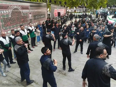 عزاداری سید و سالار شهیدان حضرت اباعبدالله الحسین (ع) در اهر