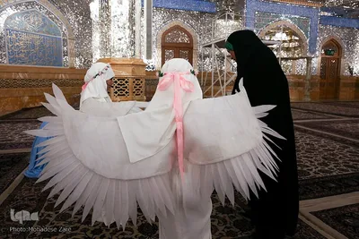 ضیافت افطار در حرم امام رضا(ع)