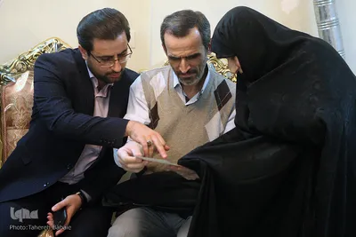 مراسم دیدار با خانواده شهید سید رضا محمدی
