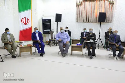 دیدار اعضای قرارگاه امنيت غذايی خراسان‌جنوبی با حجت الاسلام عبادی