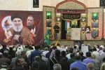 بزرگداشت شهادت سیدحسن نصرالله و عباس نیلفروشان در حرم شاهچراغ