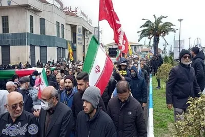 حضور پرشور مردم بابلسر در راه‌پیمایی روز جهانی قدس