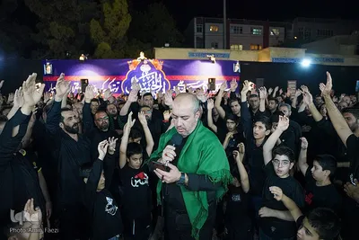 عزاداری هیئت محبان ثارالله شیراز‎