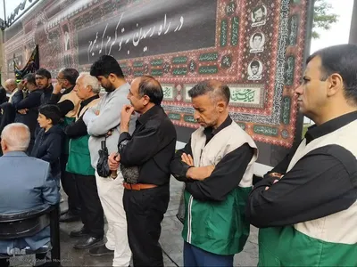 مراسم "محفل اشک"ویژه تاسوعای حسینی در اهر
