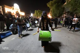 عزدارای خرمشهری‌ها در شب عاشورا