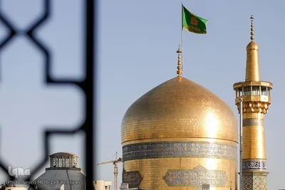 آیین تعویض پرچم حرم امام رضا(ع)