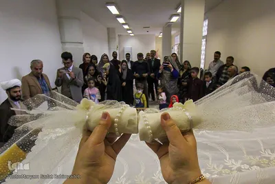جشن عقد در سومین حرم اهل بیت‎‎