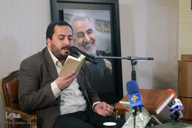 دیدار جامعه قرانی با خانواده شهید سپهبد قاسم سلیمانی

